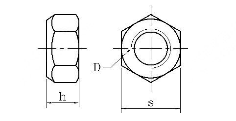 Metal lock nuts Stainless steel self-locking lock nuts DIN 980 (V) - 1987 - Finexpress Hardware Fasteners Co.,Ltd. - One stop procurement of screws, nuts, and hardware components
